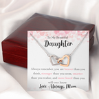 The Interlocking Hearts - For Your Daughter From Mom