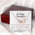 The Interlocking Hearts - For Your Daughter From Dad