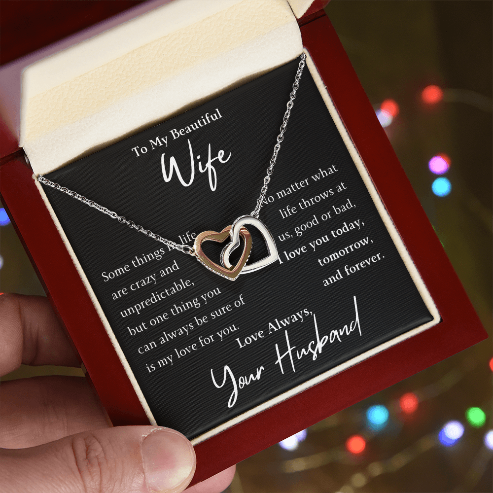 The Interlocking Hearts - For Your Wife
