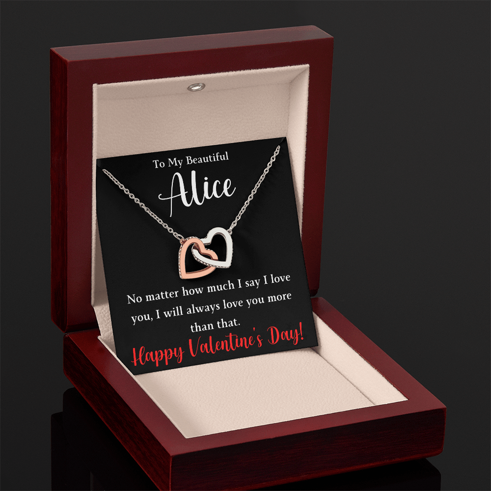 The Interlocking Hearts - For The Woman Who Has Your Heart