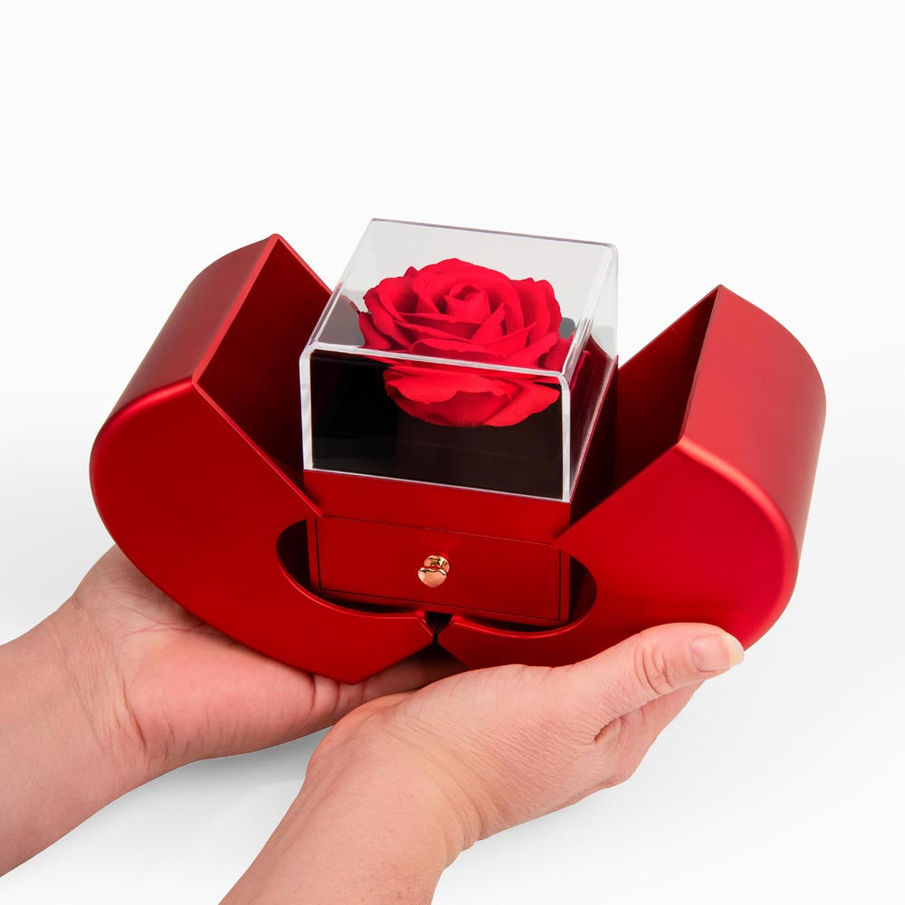 The Forever Love - Luxury Heart Box - For Your Girlfriend
